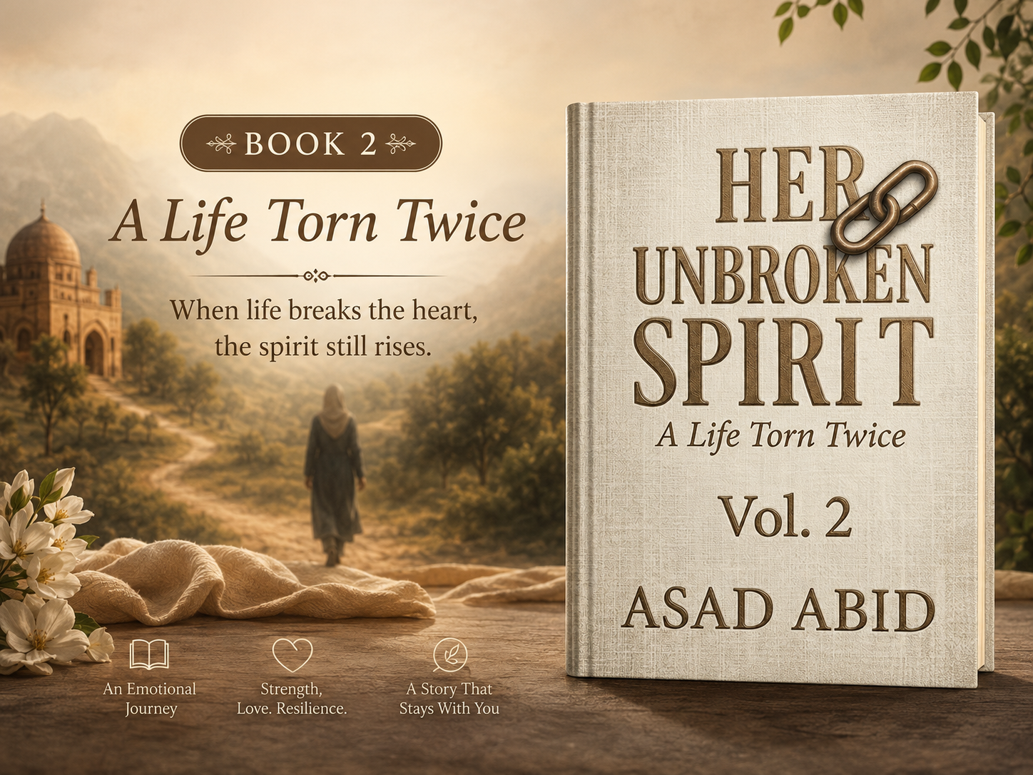 Her Unbroken Spirit: A Life Torn Twice, Book 2